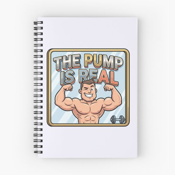 Item preview, Hilarious "The Pump Is Real" Bodybuilding Meme! designed and sold by pradeepvisuals.