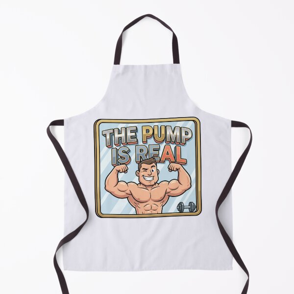 Item preview, Hilarious "The Pump Is Real" Bodybuilding Meme! designed and sold by pradeepvisuals.