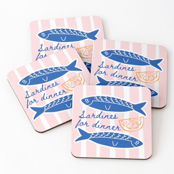 Item preview, Sardines for Dinner - Summer Tee designed and sold by SweeTee Spot.