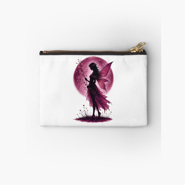 Item preview, Moonlit Sakura Fairy | Pink Fantasy Fairy with Cherry Blossoms designed and sold by MysticPurpleHue.