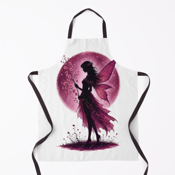 Item preview, Moonlit Sakura Fairy | Pink Fantasy Fairy with Cherry Blossoms designed and sold by MysticPurpleHue.