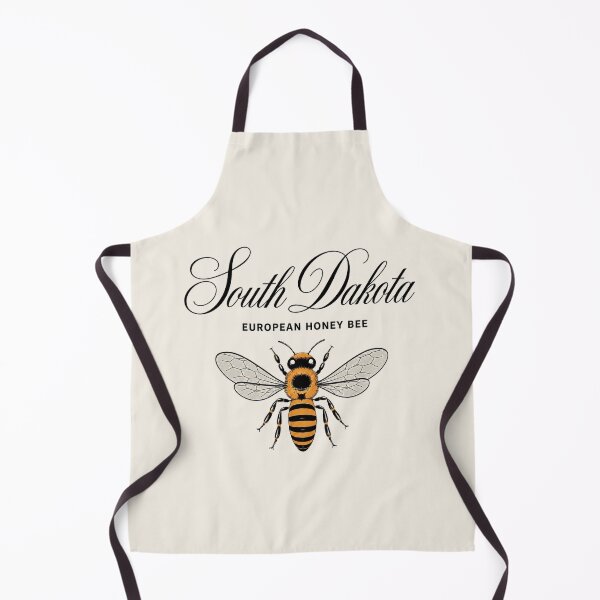 Item preview, South Dakota European Honey Bee Vintage State Insect Poster designed and sold by The-Drip-Studio.