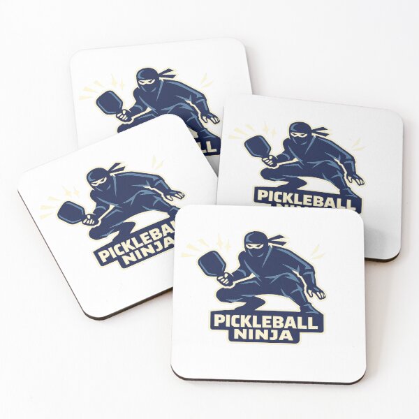 Item preview, Pickleball Ninja Stealthy Player Retro Design 2 designed and sold by gagepd.