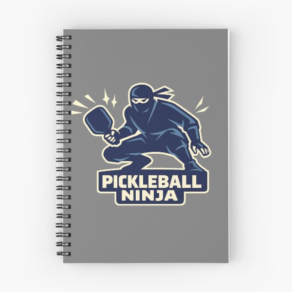 Item preview, Pickleball Ninja Stealthy Player Retro Design 2 designed and sold by gagepd.