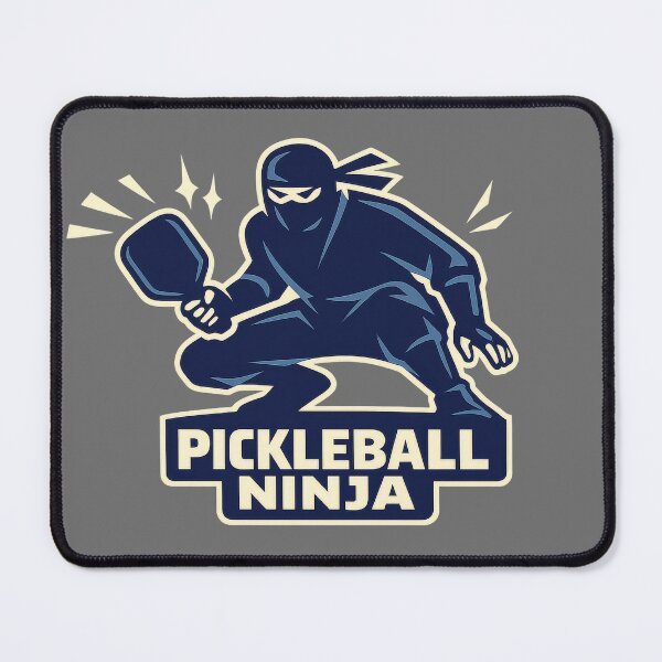 Item preview, Pickleball Ninja Stealthy Player Retro Design 2 designed and sold by gagepd.