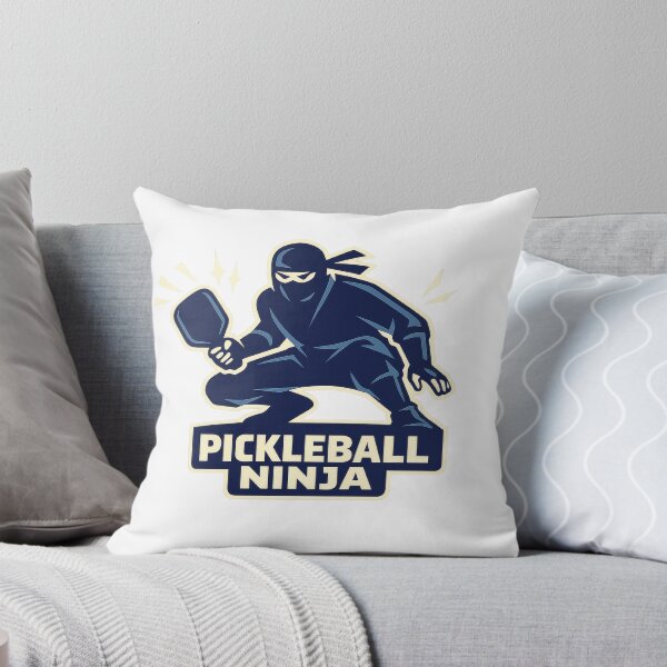 Item preview, Pickleball Ninja Stealthy Player Retro Design 2 designed and sold by gagepd.