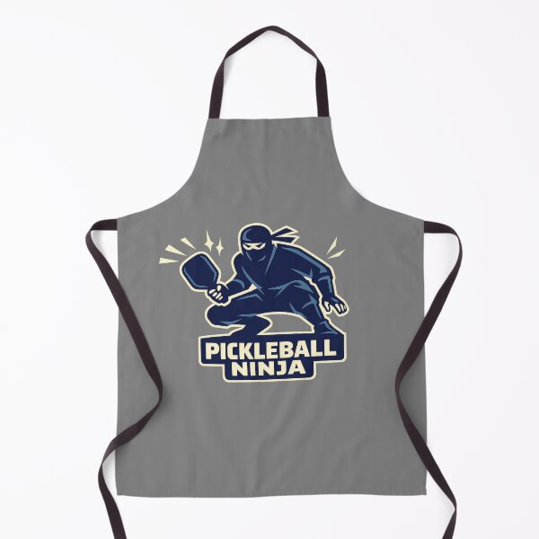 Item preview, Pickleball Ninja Stealthy Player Retro Design 2 designed and sold by gagepd.