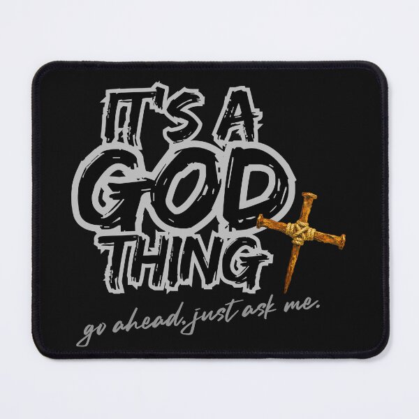 Item preview, It's a GOD thing - black designed and sold by Cane & Abel Creations ..