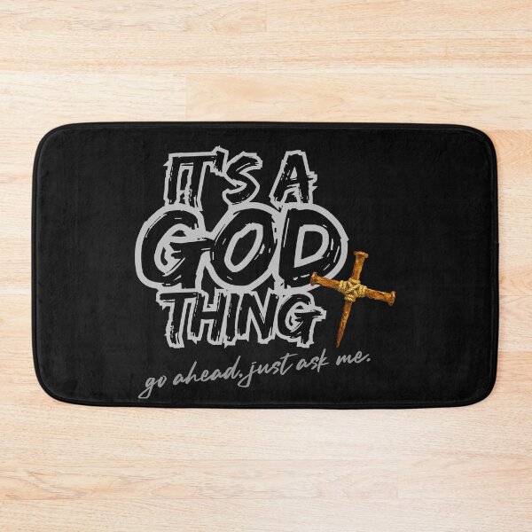 Item preview, It's a GOD thing - black designed and sold by Cane & Abel Creations ..