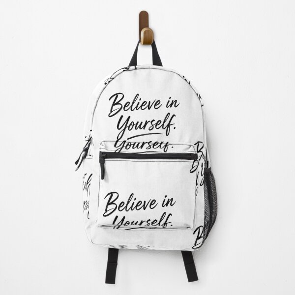 Item preview, Believe in Yourself Typography Sticker | Minimal Motivational Quote PNG designed and sold by Ishratparween11.