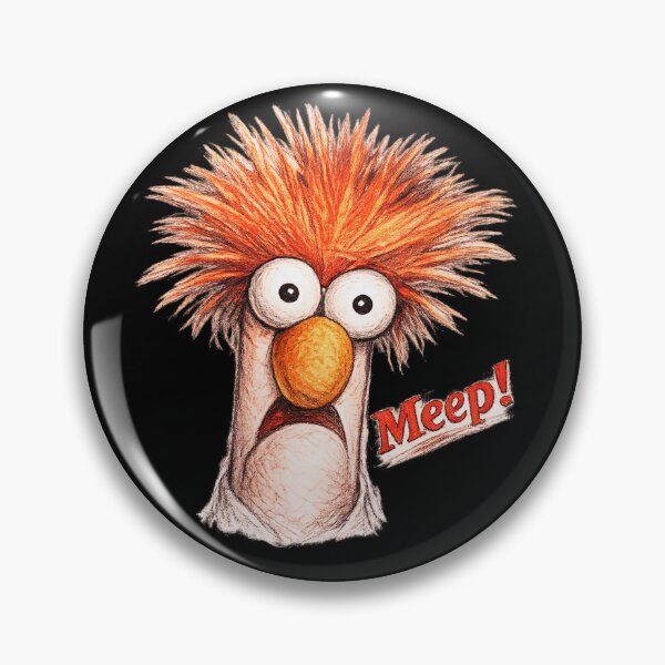 Artikelvorschau, Beaker – Die Muppets – Meepers Gonna Meep! entworfen und verkauft von The Art by Rossouw.