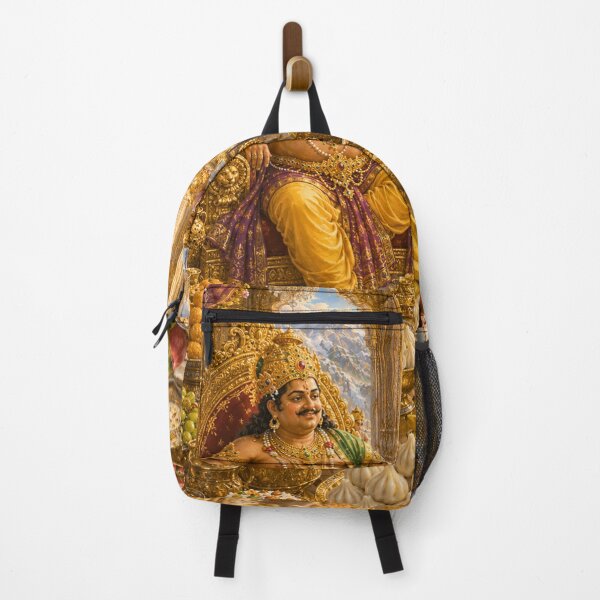 Item preview, Ganesha and Kubera Series – Kubera's Magnificent Banquet designed and sold by Homyar.