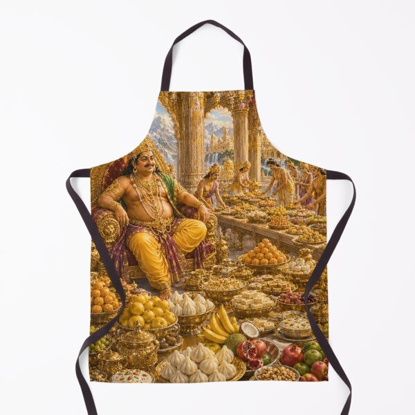 Item preview, Ganesha and Kubera Series – Kubera's Magnificent Banquet designed and sold by Homyar.