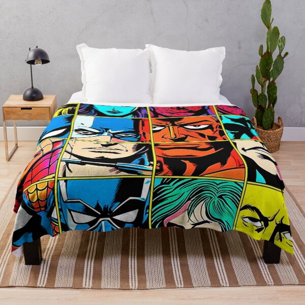 Item preview, Collection Of Super Heroes Comic Book Pop Art designed and sold by DEC02.