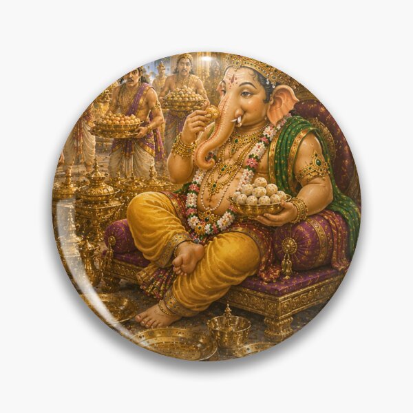 Item preview, Ganesha and Kubera Series – The Feast Beyond Measure designed and sold by Homyar.