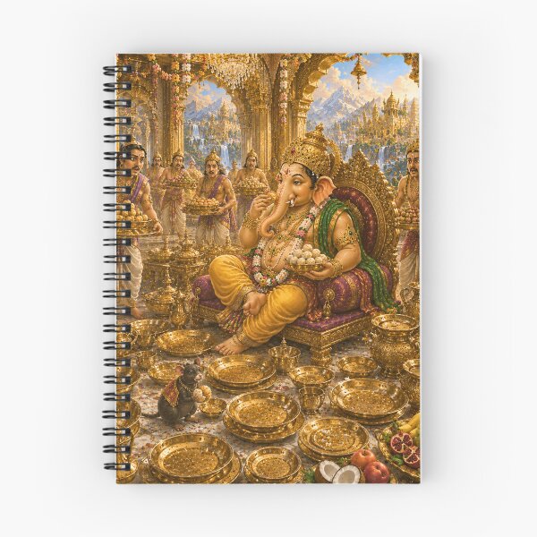 Item preview, Ganesha and Kubera Series – The Feast Beyond Measure designed and sold by Homyar.