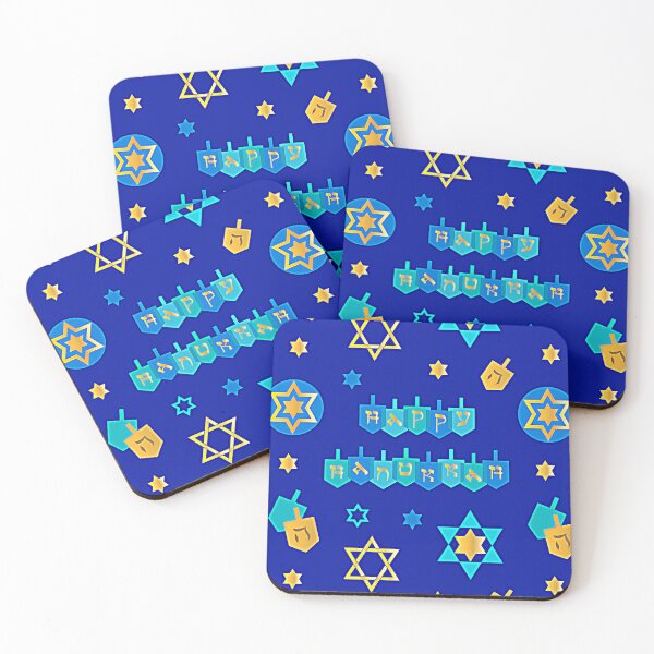 Item preview, Happy Hanukkah Banner with Star of David Pattern designed and sold by DEC02.