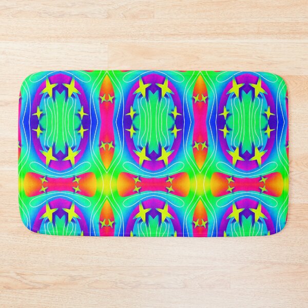 Item preview, Shapes and Stars Colorful Abstract designed and sold by StaticAlien.