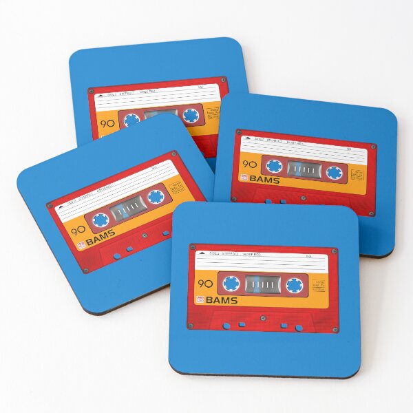 Item preview, Cassette Tape (Red & Orange) designed and sold by The Nostalgia Vault.
