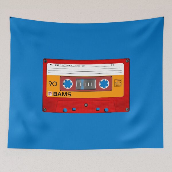 Item preview, Cassette Tape (Red & Orange) designed and sold by The Nostalgia Vault.