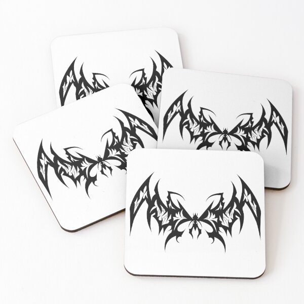 Item preview, Bat butterfly, tribal cybergoth sigilism designed and sold by Tribalgothss.