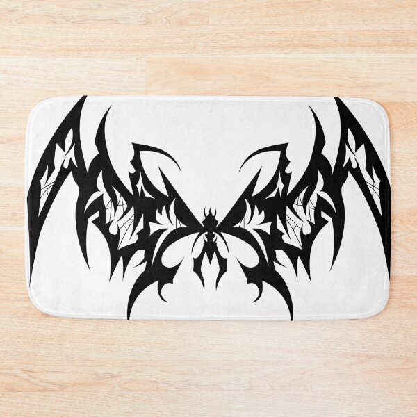 Item preview, Bat butterfly, tribal cybergoth sigilism designed and sold by Tribalgothss.