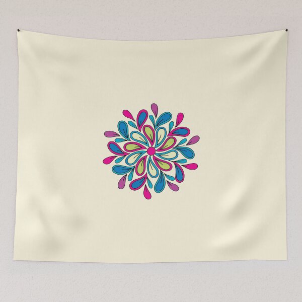 Item preview, Folk Mandala designed and sold by CharlottePlaceArt.