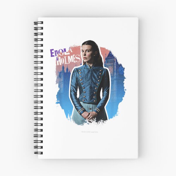 Item preview, Enola Holmes Heroine Poster Graphic Design Art designed and sold by ElizabetDiers.