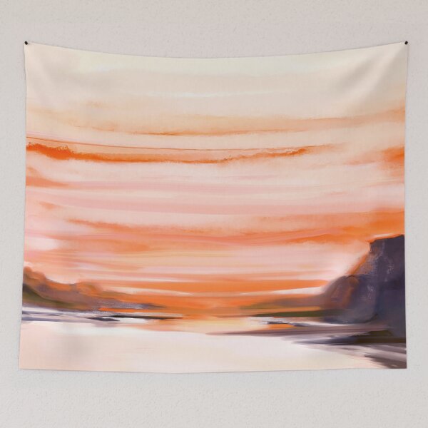 Item preview, Canyon Coral Sunset  designed and sold by Artpiphany.