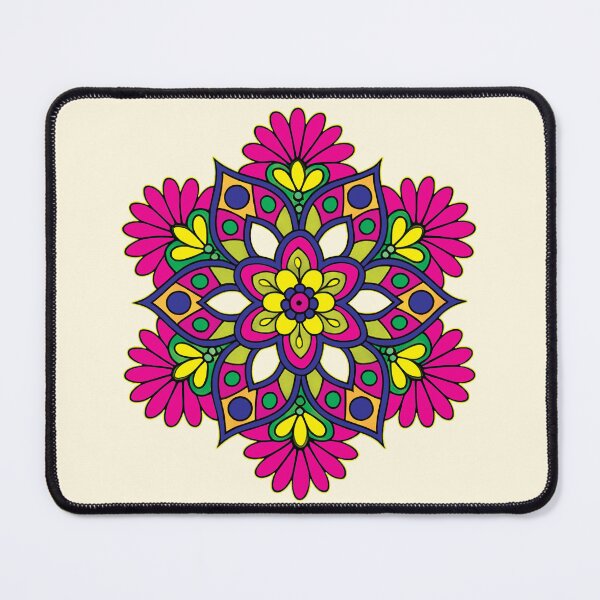 Item preview, Folk Mandala designed and sold by CharlottePlaceArt.