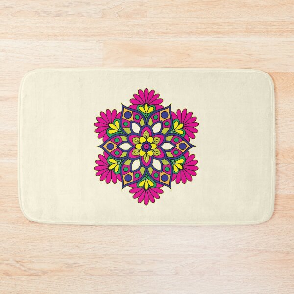 Item preview, Folk Mandala designed and sold by CharlottePlaceArt.