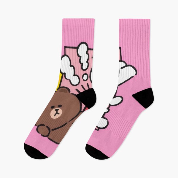 Item preview, Sally & Brown bear, conny Friends / Cute Bear and Bunny in Love - Pastel Pink Aesthetic designed and sold by Billy Morfo™.