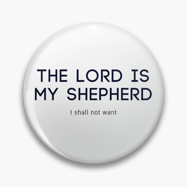 Item preview, The Lord is my shepherd designed and sold by Undonemadenew.