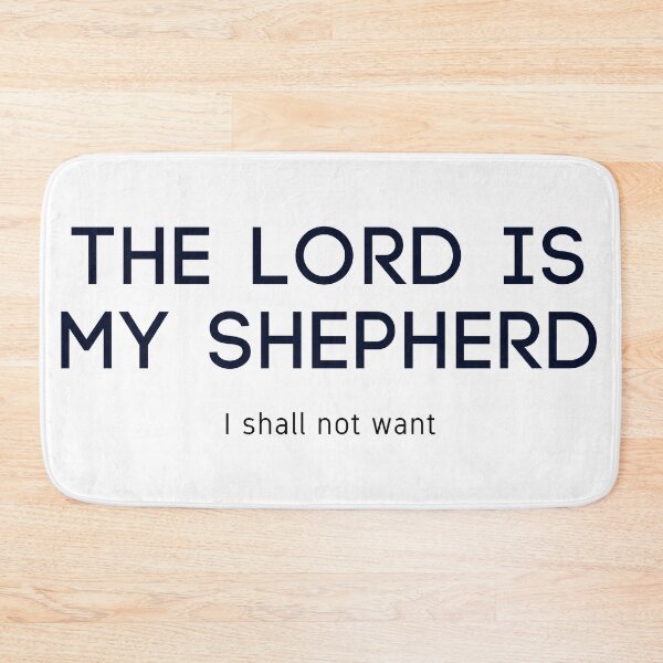 Item preview, The Lord is my shepherd designed and sold by Undonemadenew.