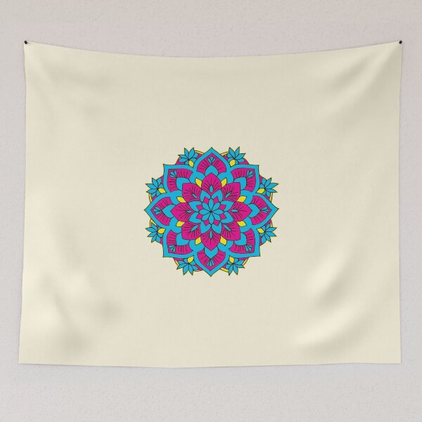 Item preview, Folk Mandala designed and sold by CharlottePlaceArt.