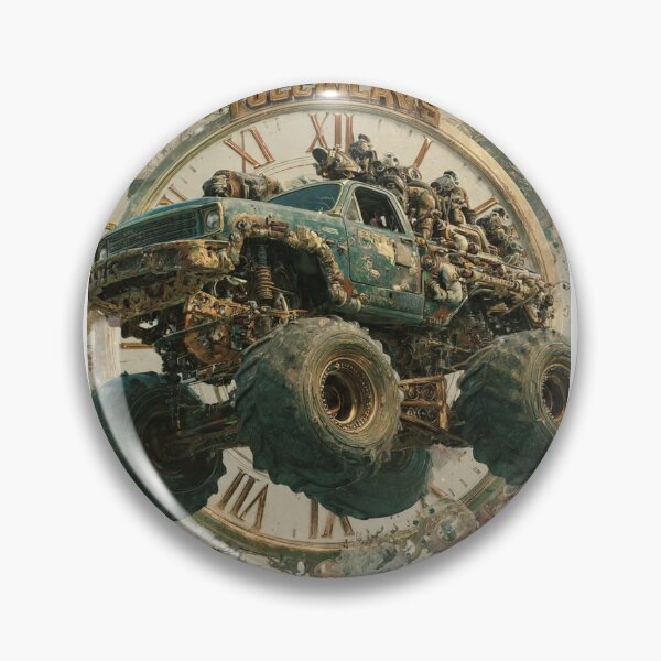 Item preview, TOCOCLAWS V2 Beast Mode: Crimson Semi Monster Truck designed and sold by TOCOCLAWS.