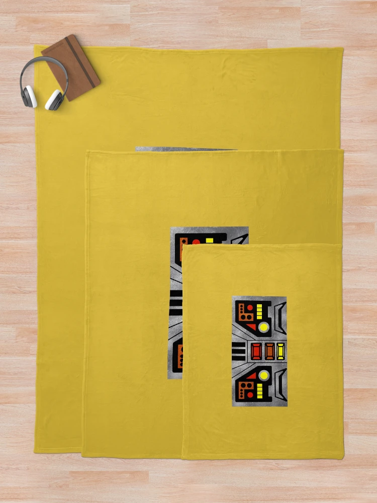 Thumbnail 5 of 6, Throw Blanket, Robot Racer: Surf Finder designed and sold by The Nostalgia Vault.