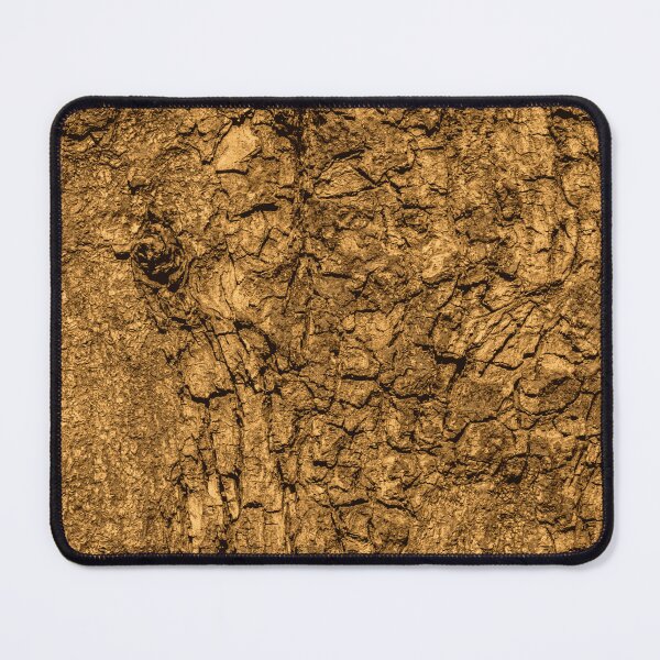 Item preview, Golden Brown Tree Bark Texture Rugged Wood Abstract Pattern designed and sold by L&L.