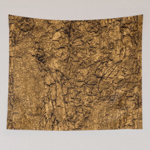Item preview, Golden Brown Tree Bark Texture Rugged Wood Abstract Pattern designed and sold by L&L.