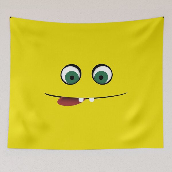 Item preview, Robie / Zenimaru's Face (Yellow Version) designed and sold by The Nostalgia Vault.