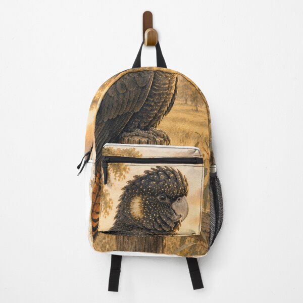 Item preview, Australian Black Cockatoo in Country setting designed and sold by bushblooms.