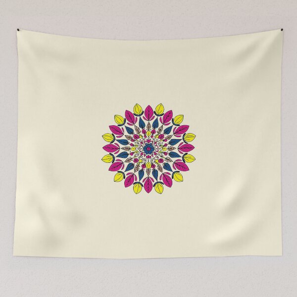 Item preview, Folk Mandala designed and sold by CharlottePlaceArt.