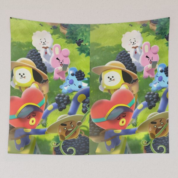 Item preview, Cute Animal Friends Blackberry Harvest - Summer Farm Aesthetic designed and sold by Billy Morfo™.