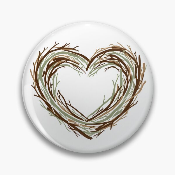 Item preview, Twig Heart Wreath designed and sold by WrenAndWhimsy.