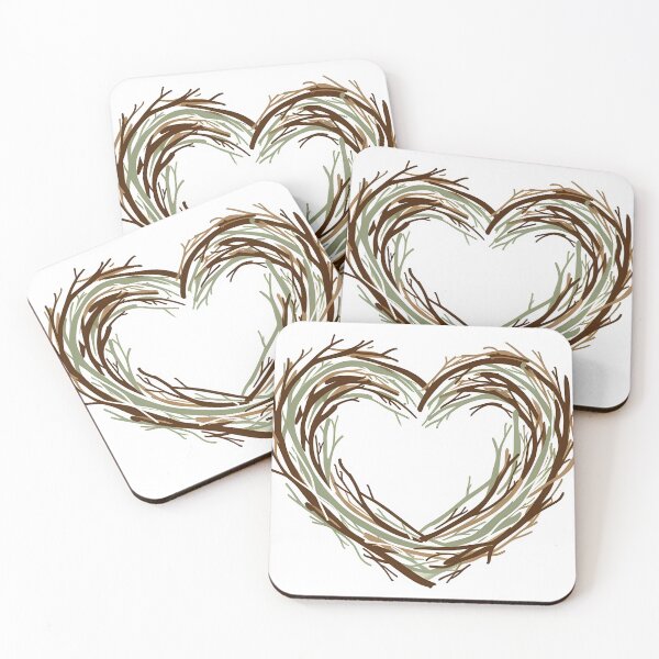 Item preview, Twig Heart Wreath designed and sold by WrenAndWhimsy.