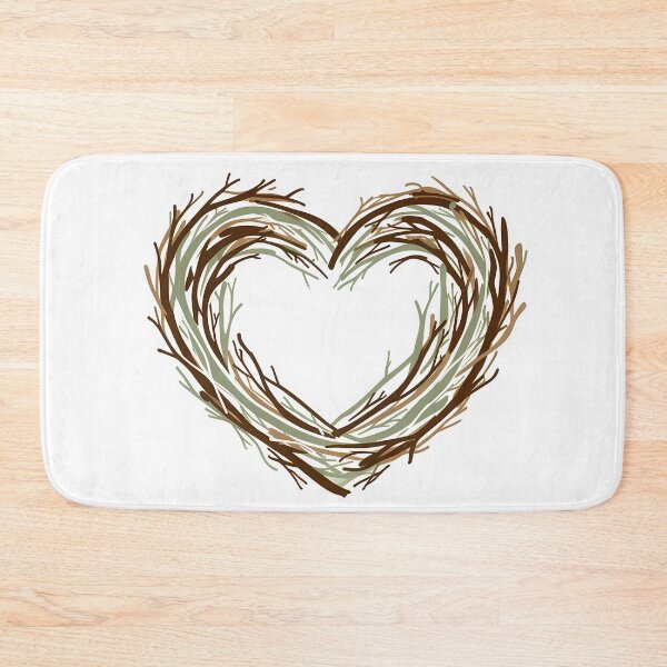 Item preview, Twig Heart Wreath designed and sold by WrenAndWhimsy.