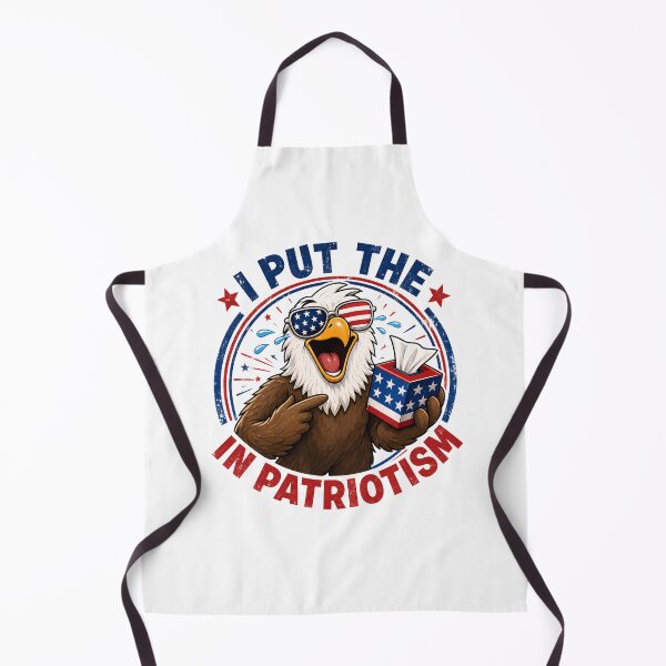 Item preview, I Put The Tism In Patriotism Funny Eagle designed and sold by GoverArt.