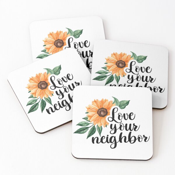 Item preview, Love Your Neighbor Sunflower designed and sold by teeperfect.