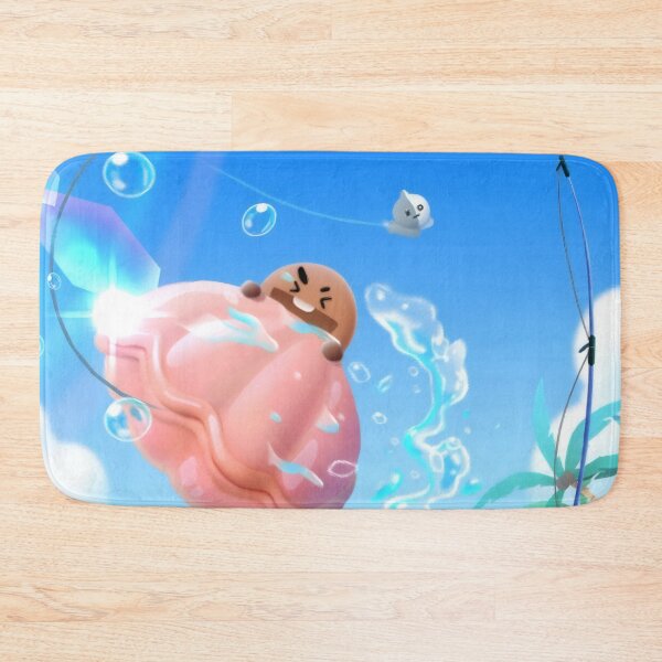 Item preview, Cute Animal Friends Summer Fishing Beach - Ocean Blue Aesthetic designed and sold by William Cano.