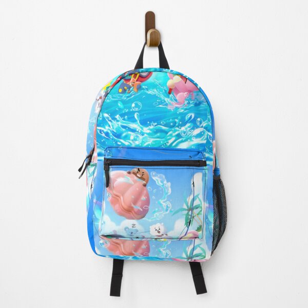 Item preview, Cute Animal Friends Summer Fishing Beach - Ocean Blue Aesthetic designed and sold by Billy Morfo™.